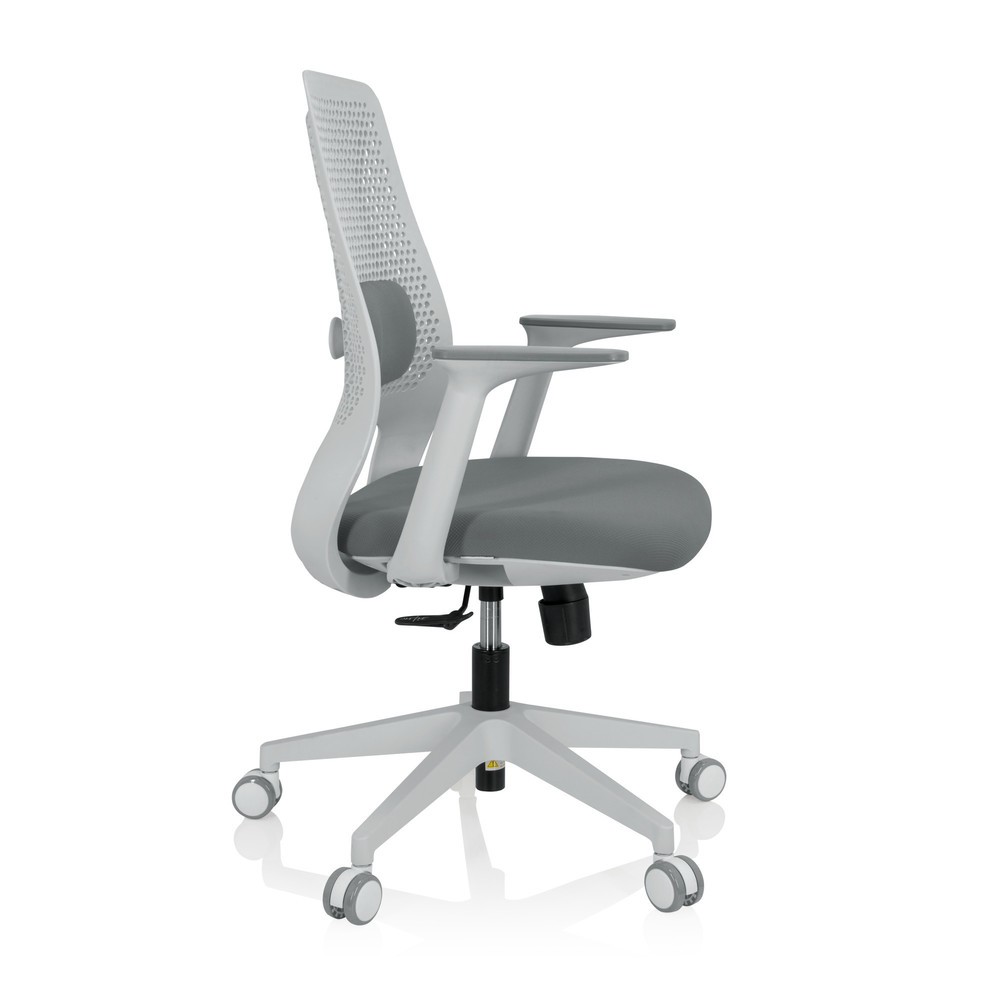Numéro de l'image du produit 8: Chaise de bureau / chaise pivotante hjh OFFICE PARFERIO W tissu, gris