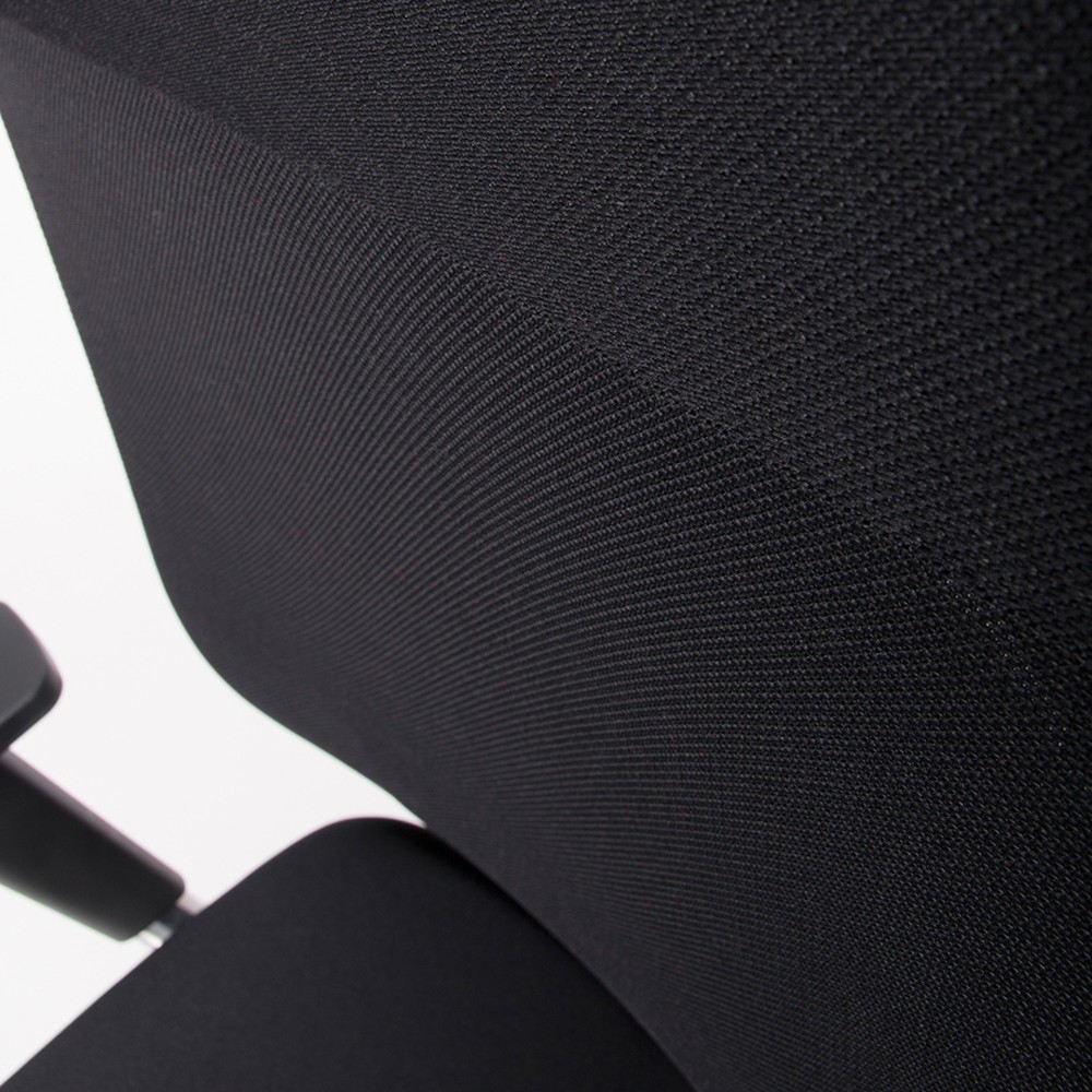 Numéro de l'image du produit 5: Chaise de bureau lento agilis matrix MT13, 100 % polyester, noir, accoudoir avec support en plastique