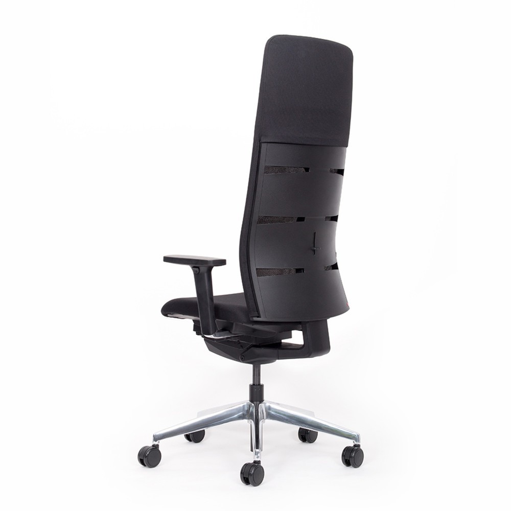 Numéro de l'image du produit 3: Chaise de bureau lento agilis matrix MT14, 100 % polyester, noir