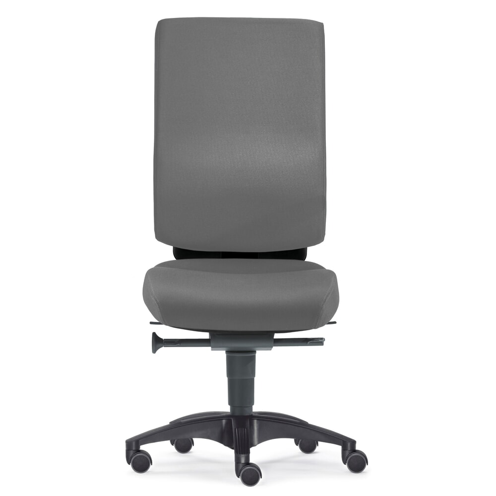 Illustration du produit: Chaise de bureau pivotante CUBE, chaise ergonomique, gris