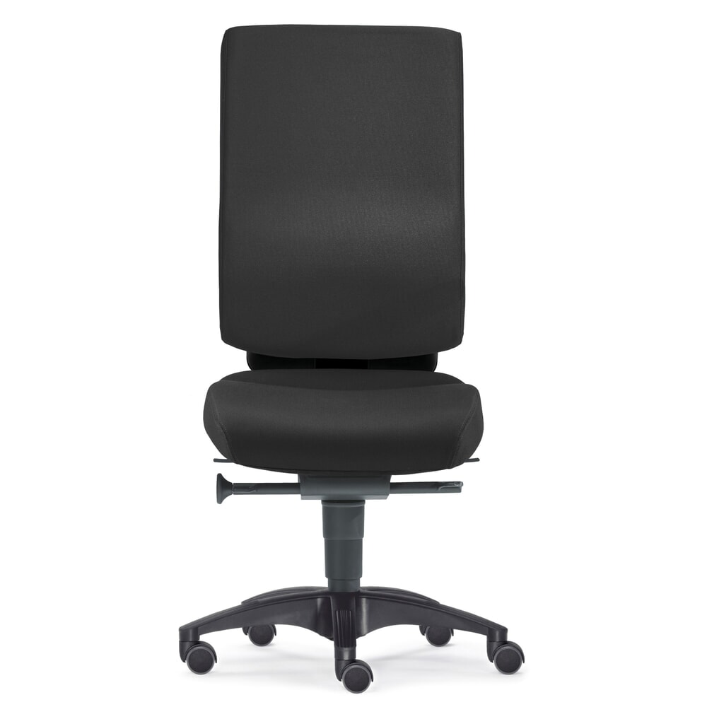 Numéro de l'image du produit 1: Chaise de bureau pivotante CUBE, chaise ergonomique, noir