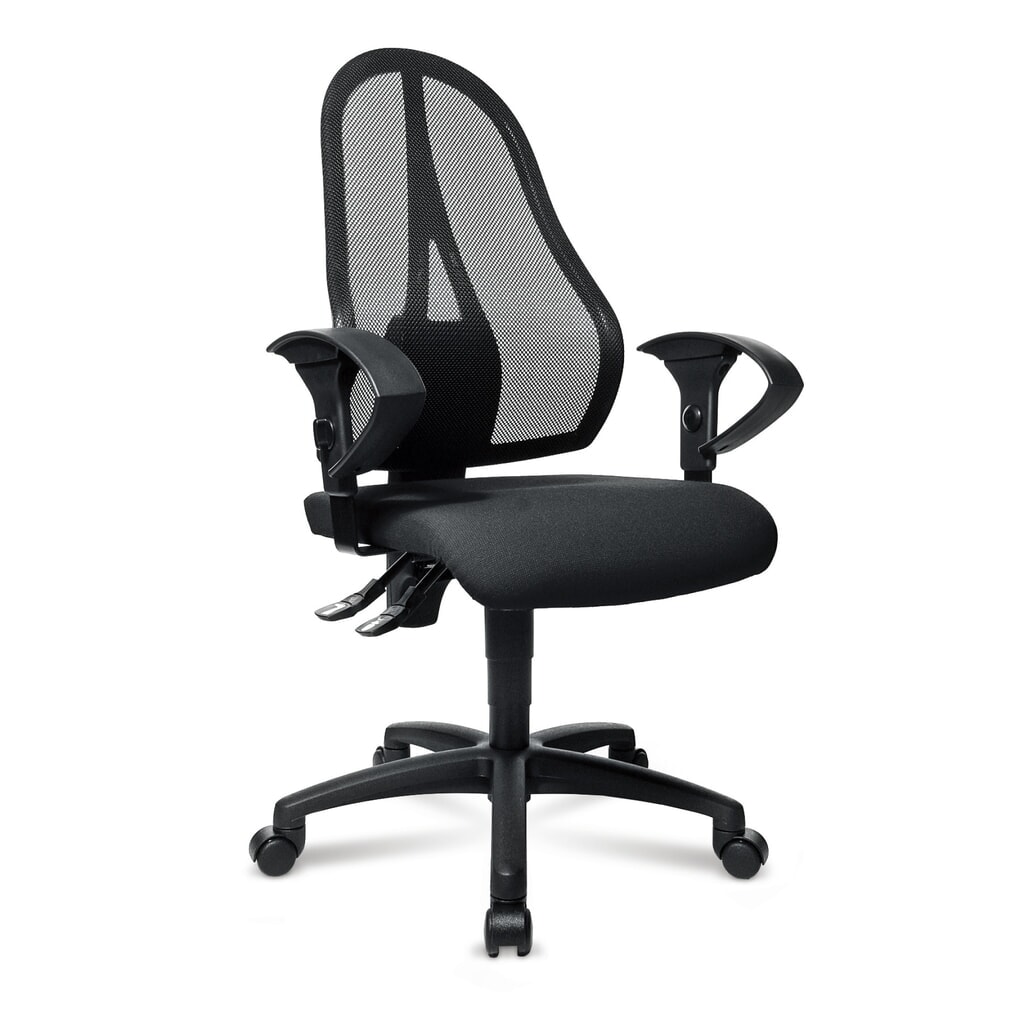 Chaise de bureau pivotante Topstar® Open Point P, noir N° de l'image du produit 3 : Chaise de bureau pivotante Topstar® Open Point P, noir