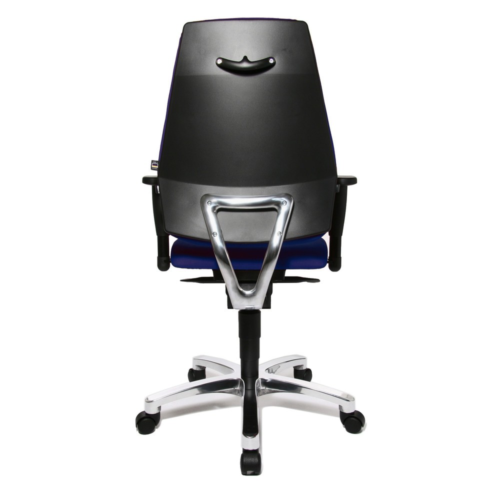 Numéro de l'image du produit 5: Chaise de bureau pivotante Topstar® Ortho 30, accoudoirs réglables en hauteur et en largeur, bleu royal