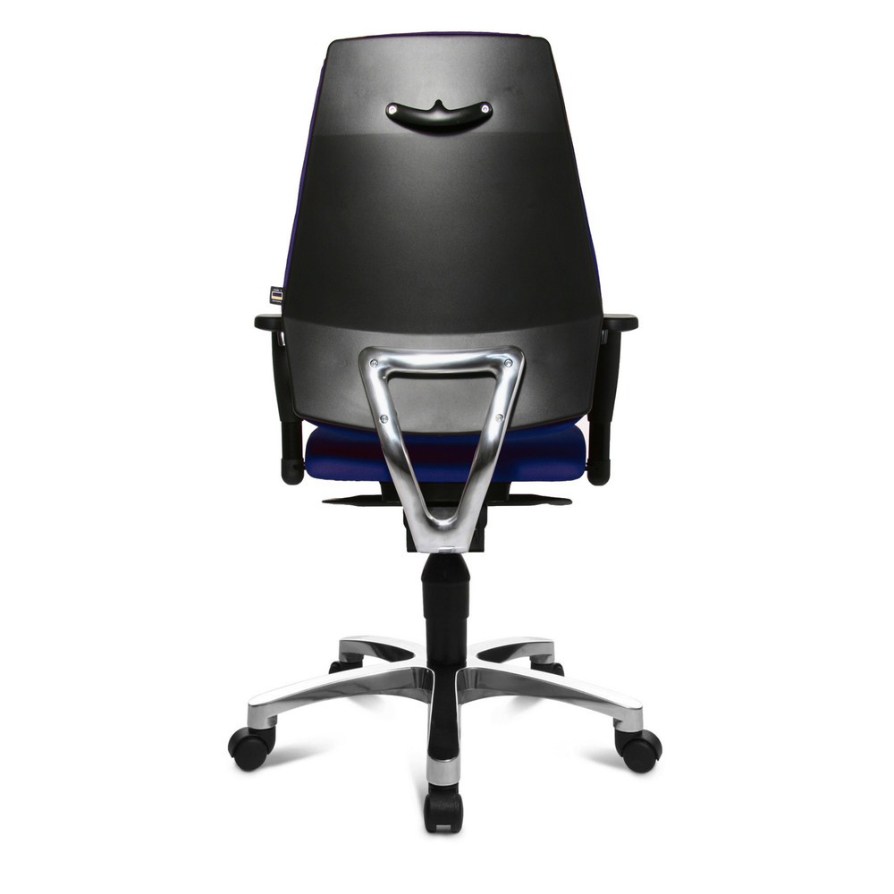Numéro de l'image du produit 6: Chaise de bureau pivotante Topstar® Ortho 30, accoudoirs réglables en hauteur et en largeur, bleu royal