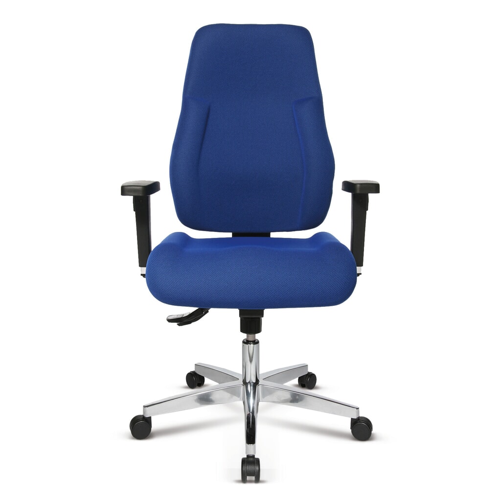 Chaise de bureau pivotante Topstar® P91, dossier en mousse moulée, noir Illustration du produit: Chaise de bureau pivotante Topstar® P91, dossier en mousse moulée, noir