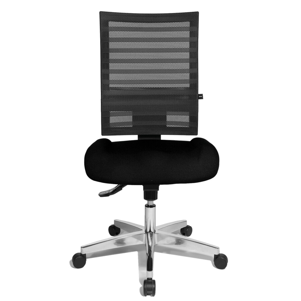 Illustration du produit: Chaise de bureau pivotante Topstar® P91-NET, dossier en mesh noir, siège noir