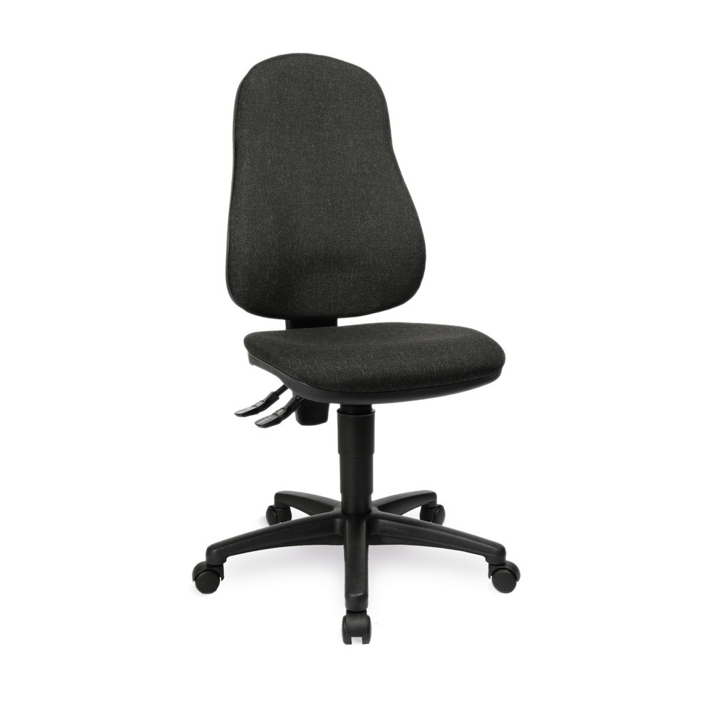 Illustration du produit: Chaise de bureau pivotante Topstar® Point 70, chaise ergonomique, gris anthracite