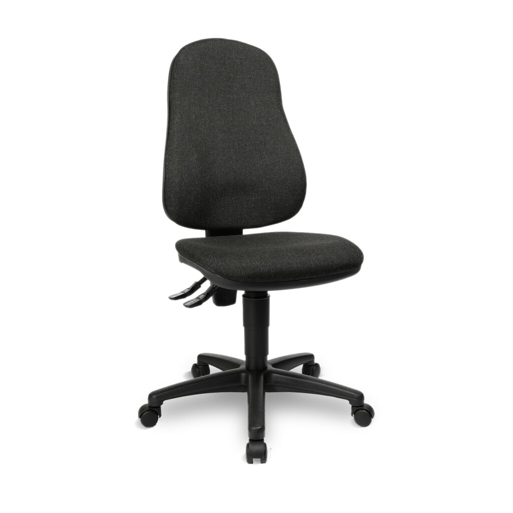 Chaise de bureau pivotante Topstar® Point 70, chaise ergonomique, gris anthracite Illustration du produit: Chaise de bureau pivotante Topstar® Point 70, chaise ergonomique, gris anthracite