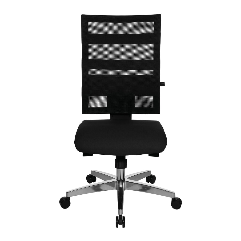 Chaise de bureau pivotante Topstar® X-Pander, dossier en mesh, fonction Fitness, noir Illustration du produit: Chaise de bureau pivotante Topstar® X-Pander, dossier en mesh, fonction Fitness, noir