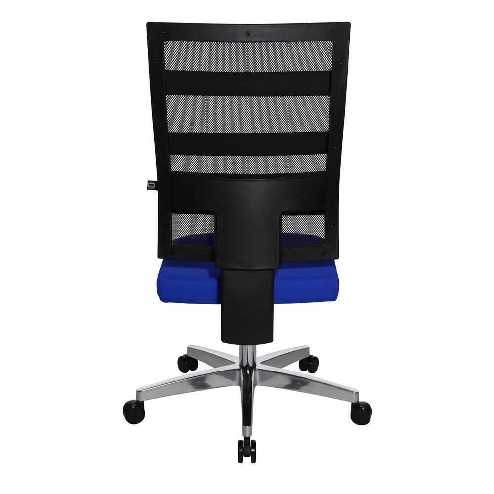 Numéro de l'image du produit 5: Chaise de bureau pivotante Topstar® X-Pander, dossier en mesh, fonction Fitness, bleu