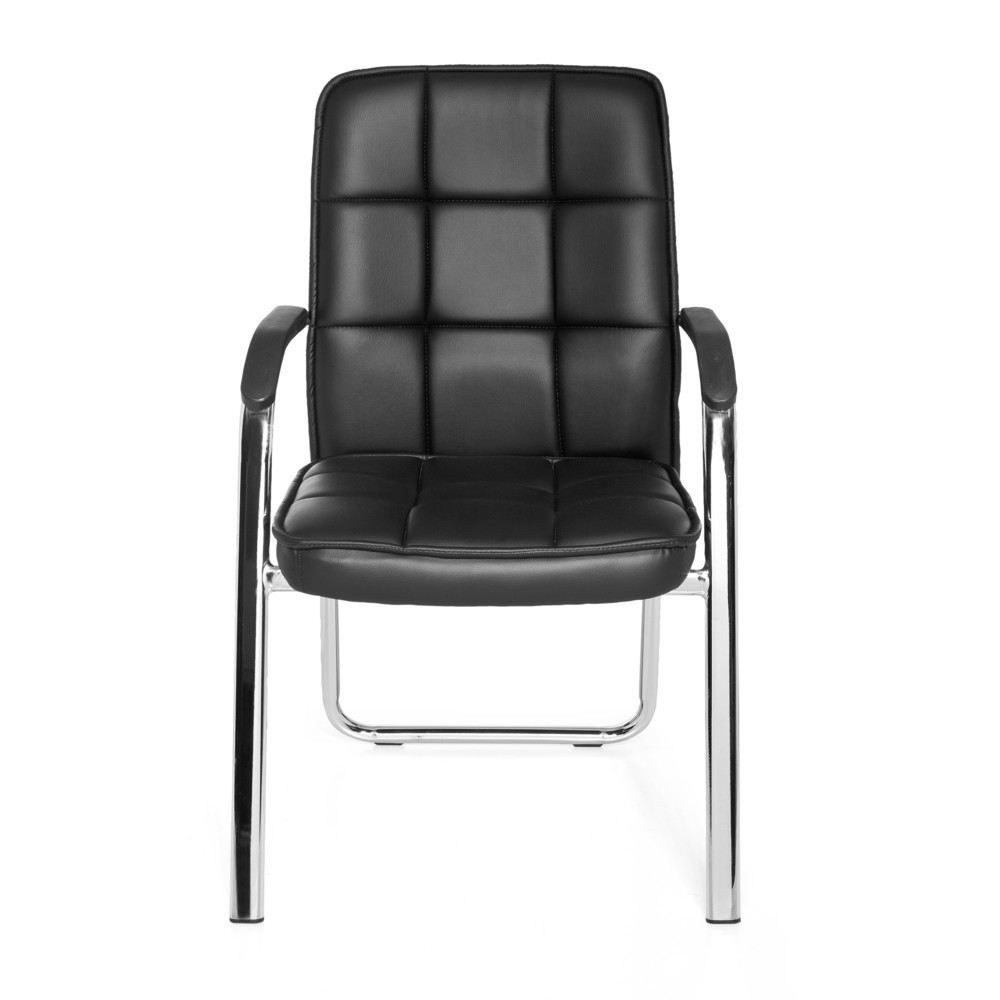 Numéro de l'image du produit 1: Chaise de conférence / chaise-visiteur hjh OFFICE BORNE V PU, noir