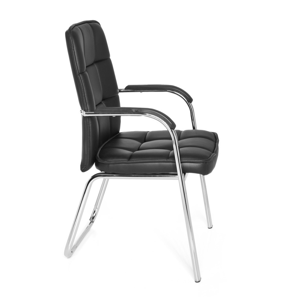 Numéro de l'image du produit 3: Chaise de conférence / chaise-visiteur hjh OFFICE BORNE V PU, noir