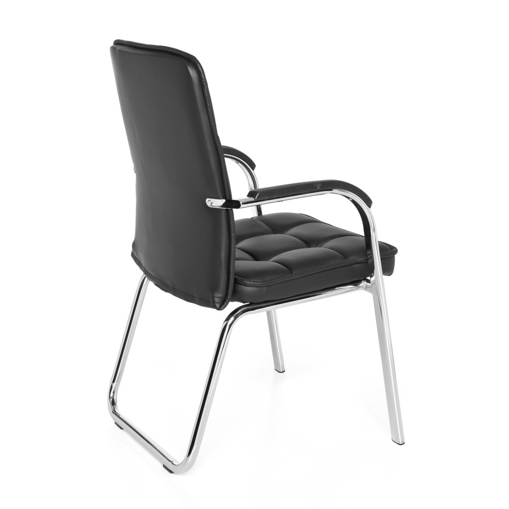 Numéro de l'image du produit 4: Chaise de conférence / chaise-visiteur hjh OFFICE BORNE V PU, noir