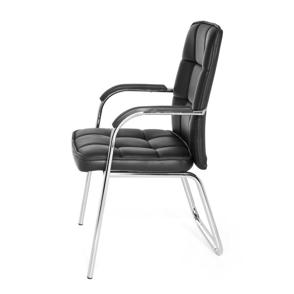 Numéro de l'image du produit 9: Chaise de conférence / chaise-visiteur hjh OFFICE BORNE V PU, noir