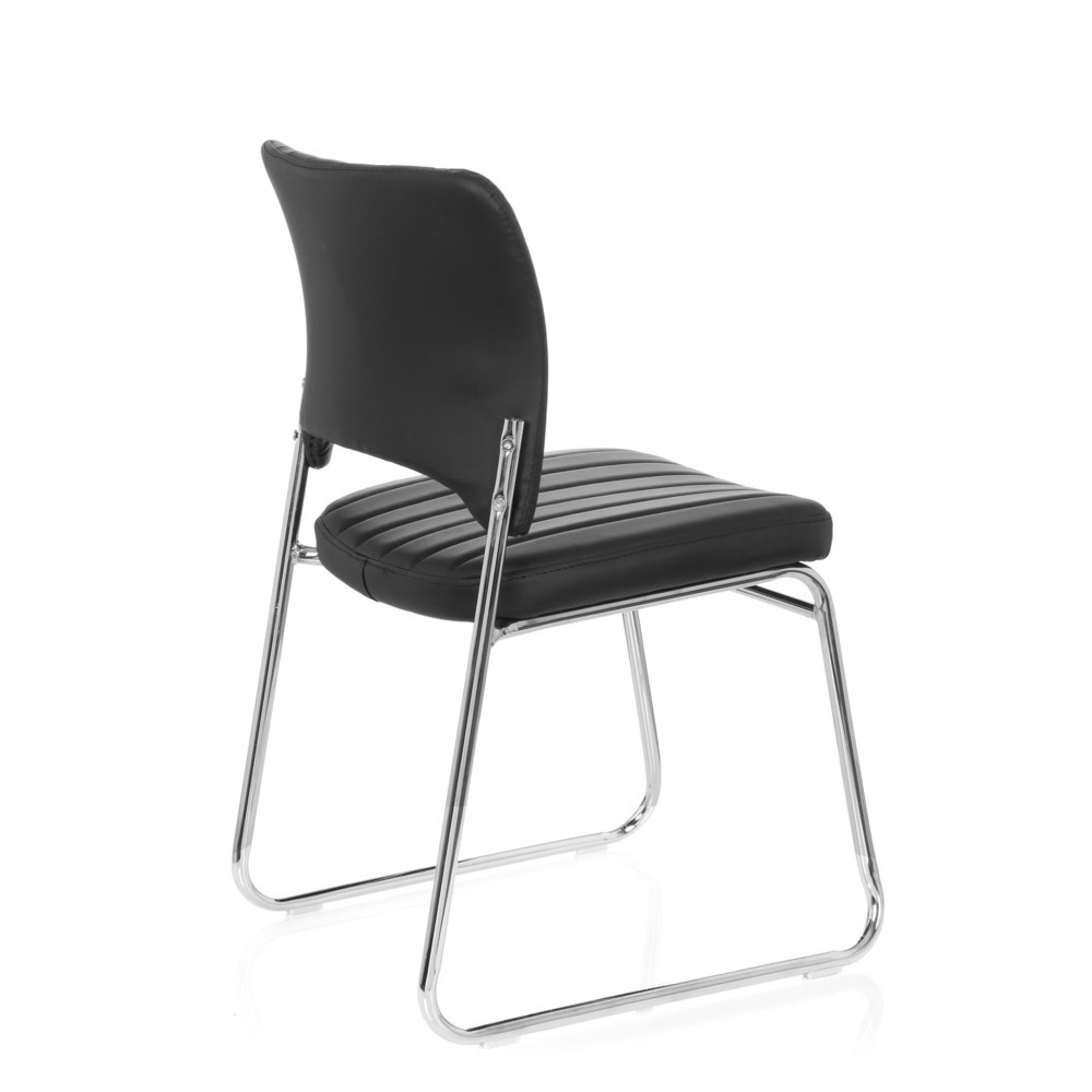 Numéro de l'image du produit 4: Chaise de conférence / chaise-visiteur hjh OFFICE CASPI V PU, noir