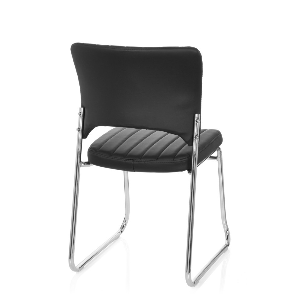 Numéro de l'image du produit 6: Chaise de conférence / chaise-visiteur hjh OFFICE CASPI V PU, noir