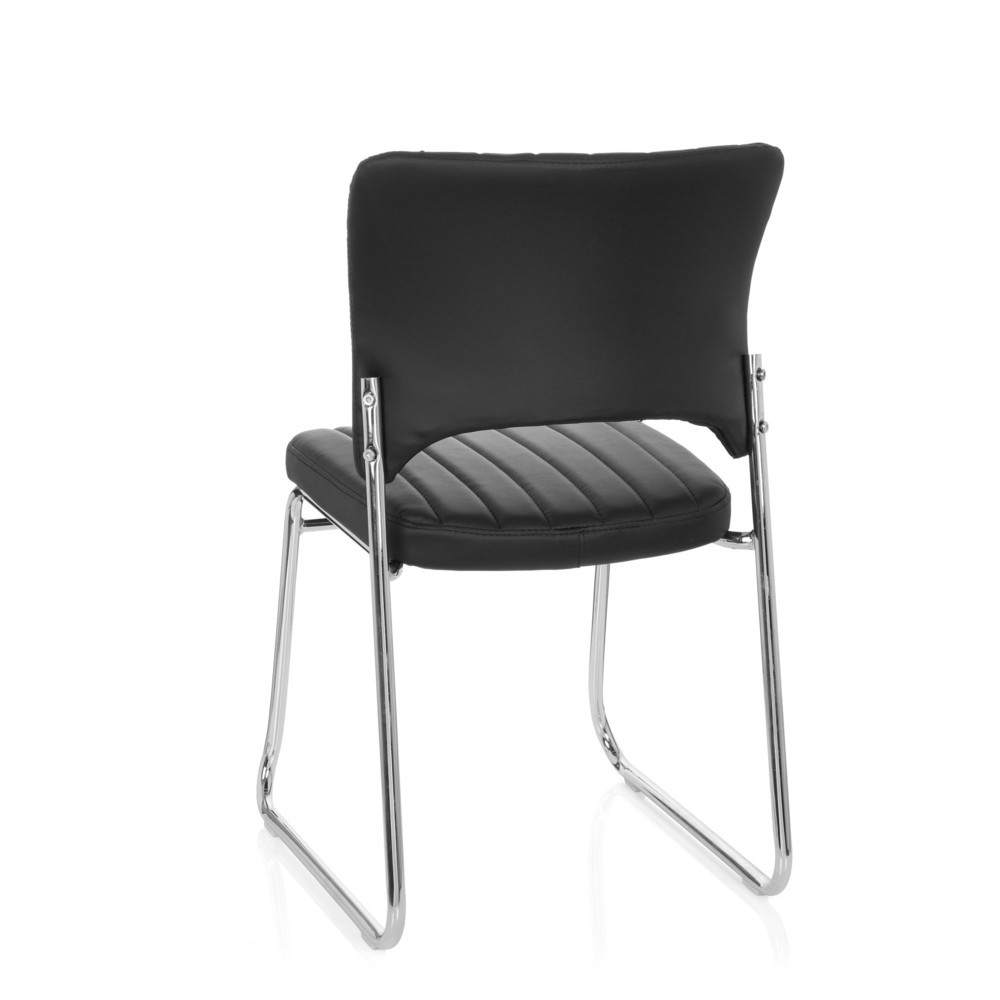Numéro de l'image du produit 7: Chaise de conférence / chaise-visiteur hjh OFFICE CASPI V PU, noir