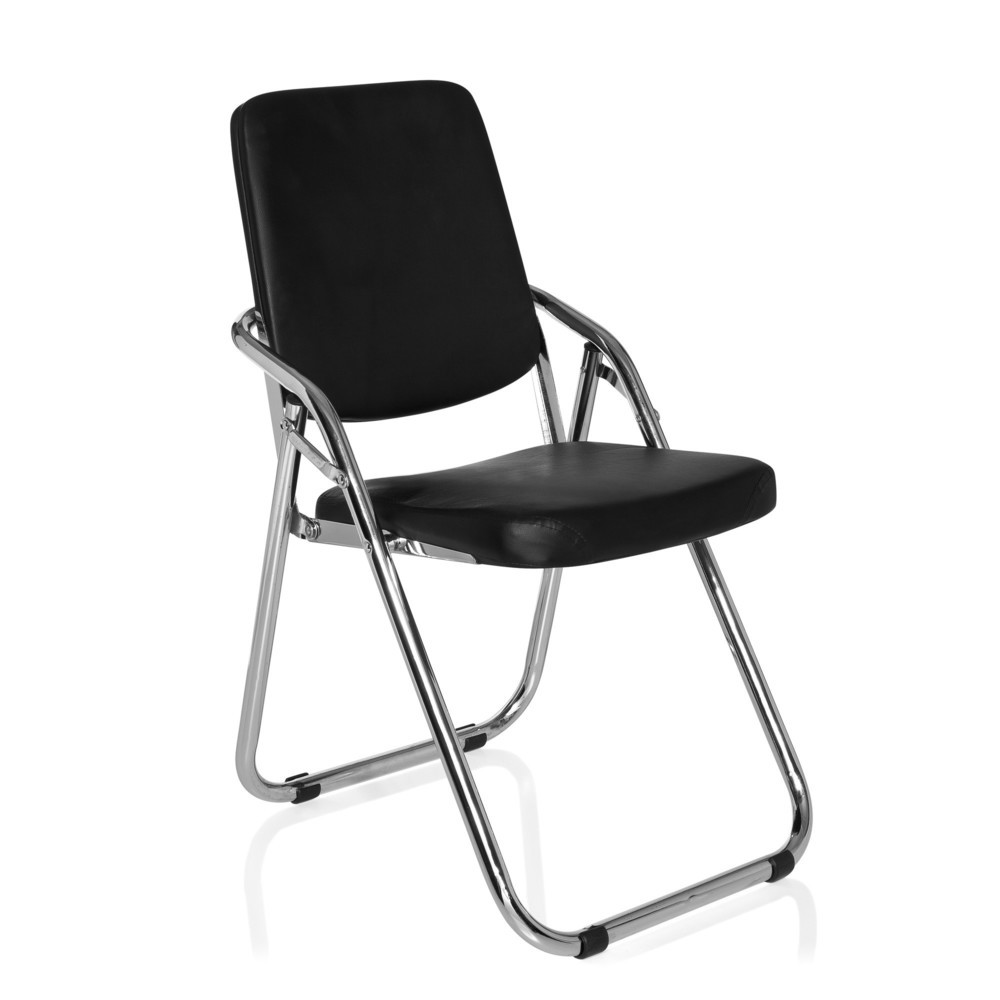 Numéro de l'image du produit 4: Chaise de conférence / chaise-visiteur hjh OFFICE / ESTO PU, noir