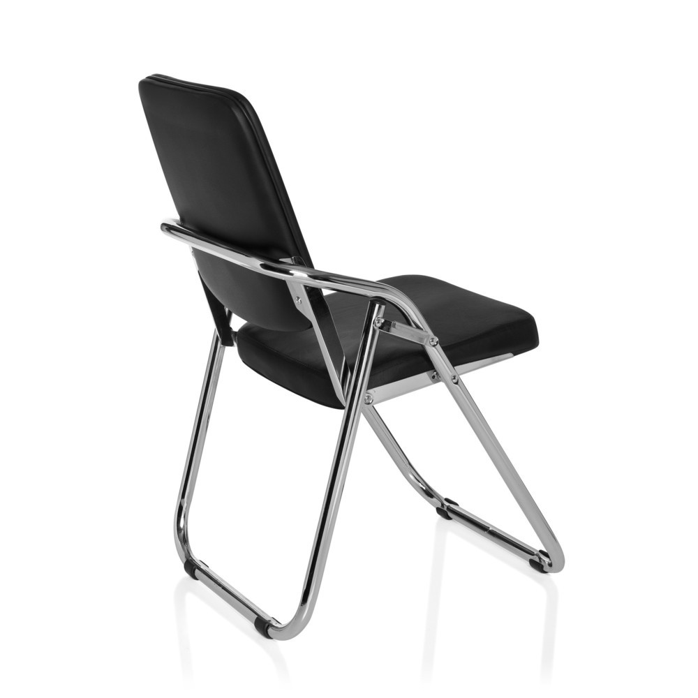 Numéro de l'image du produit 7: Chaise de conférence / chaise-visiteur hjh OFFICE / ESTO PU, noir