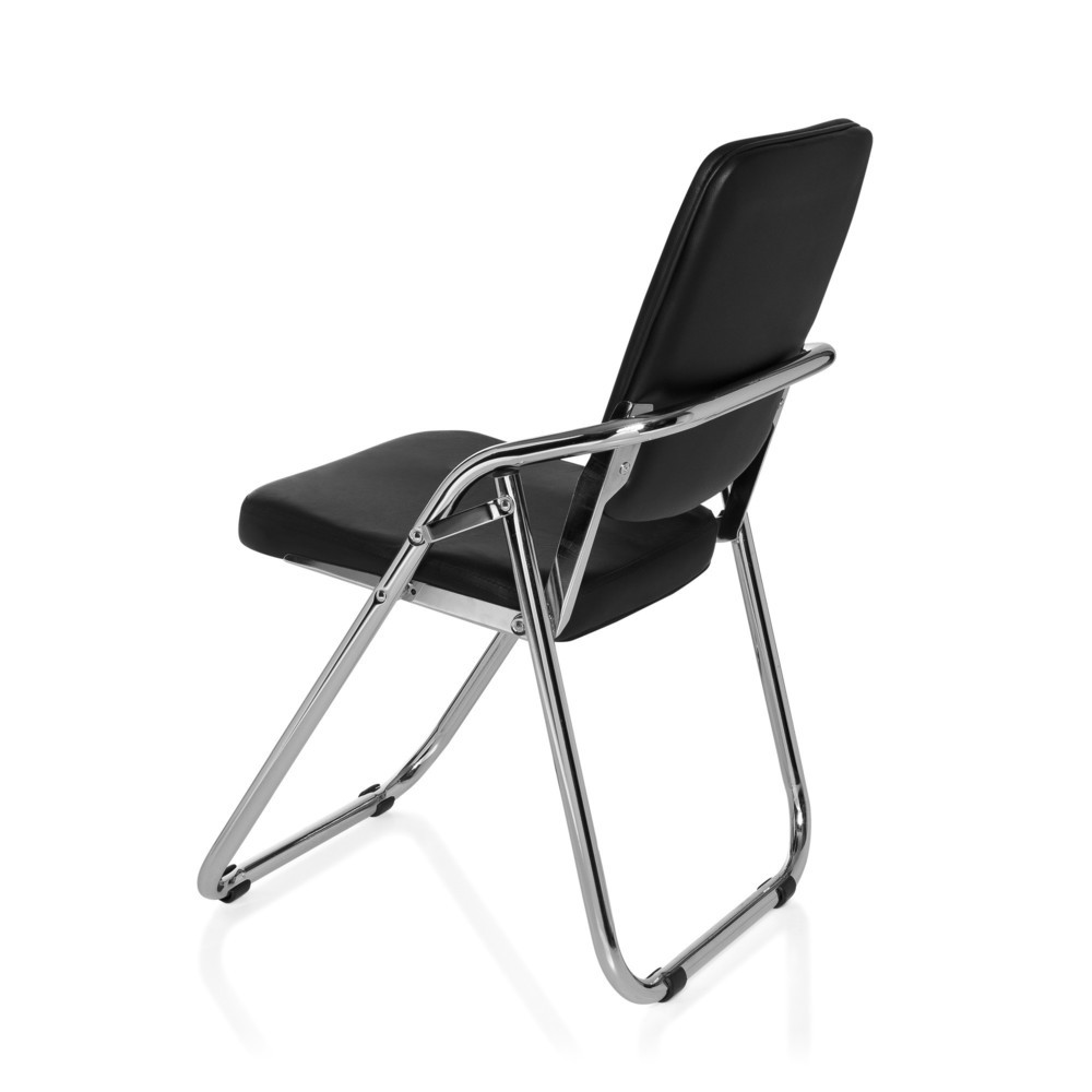 Numéro de l'image du produit 10: Chaise de conférence / chaise-visiteur hjh OFFICE / ESTO PU, noir