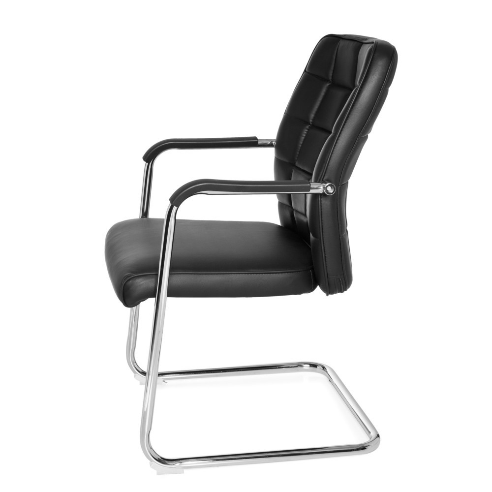 Numéro de l'image du produit 9: Chaise de conférence / fauteuil suspendu hjh OFFICE FLEXO V PU, noir