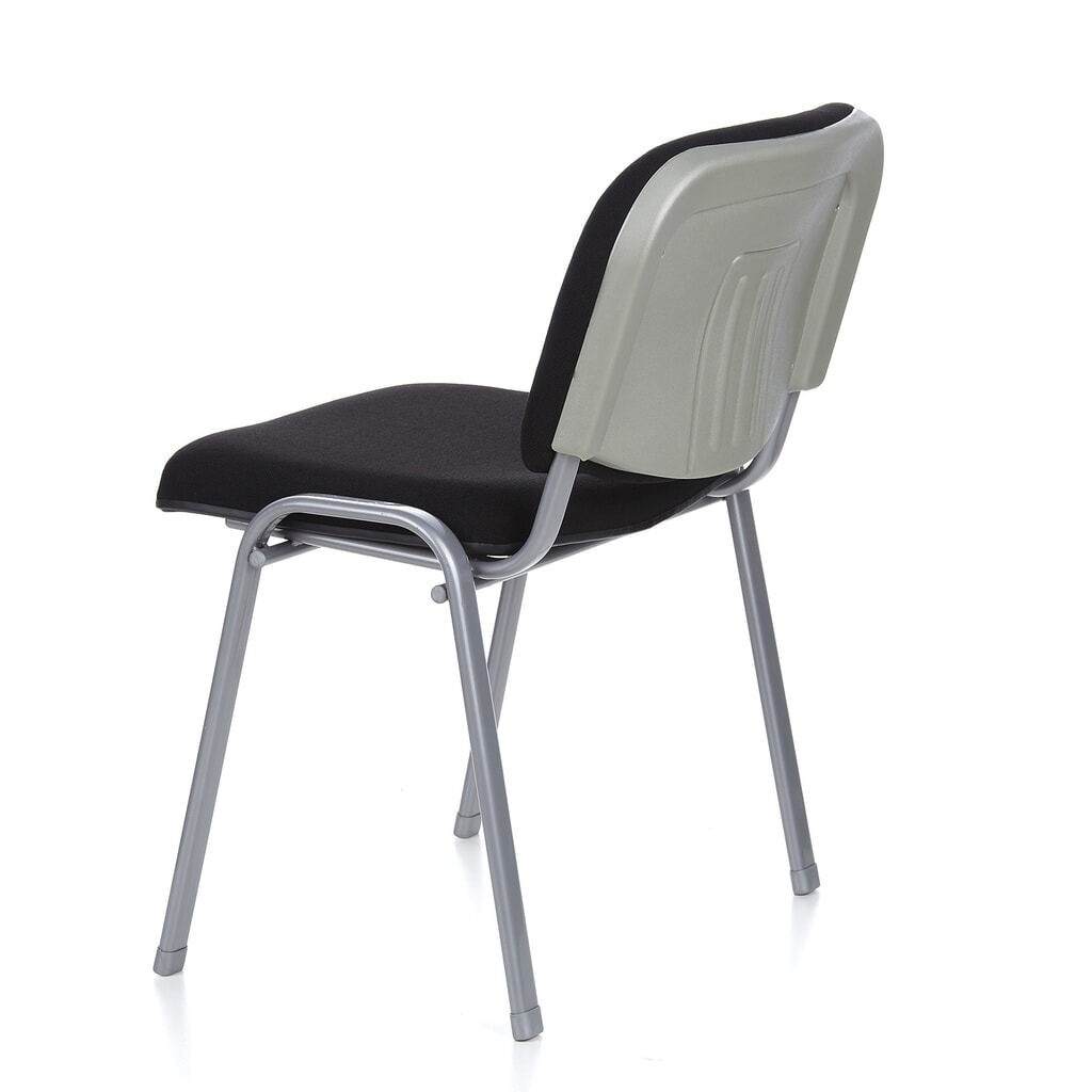 Chaise de réunion / chaise-visiteur hjh OFFICE / XT 600, noir/argenté N° de l'image du produit 8 : Chaise de réunion / chaise-visiteur hjh OFFICE / XT 600, noir/argenté