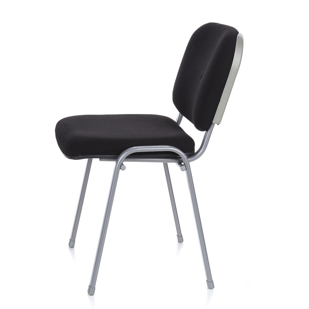 Chaise de réunion / chaise-visiteur hjh OFFICE / XT 600, noir/argenté N° de l'image du produit 9 : Chaise de réunion / chaise-visiteur hjh OFFICE / XT 600, noir/argenté