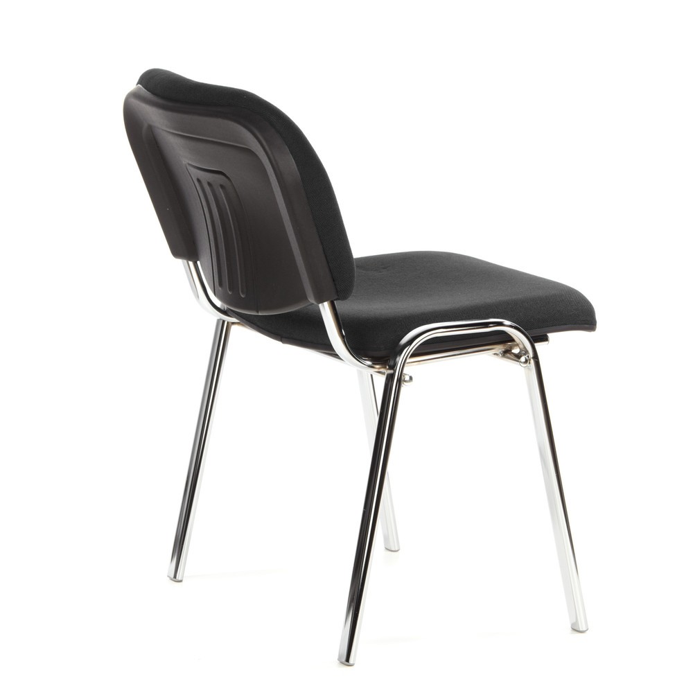 Numéro de l'image du produit 5: Chaise de conférence / chaise-visiteur hjh OFFICE XT 600, chromé/noir