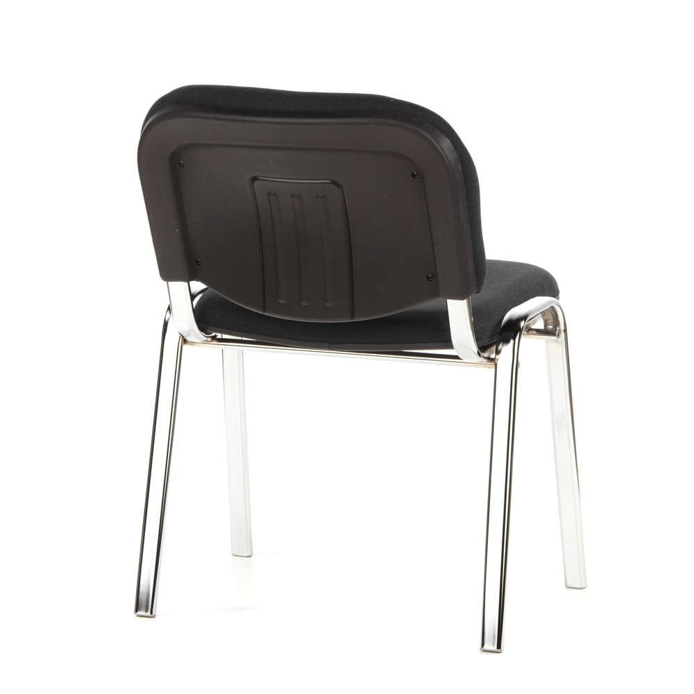 Numéro de l'image du produit 6: Chaise de conférence / chaise-visiteur hjh OFFICE XT 600, chromé/noir