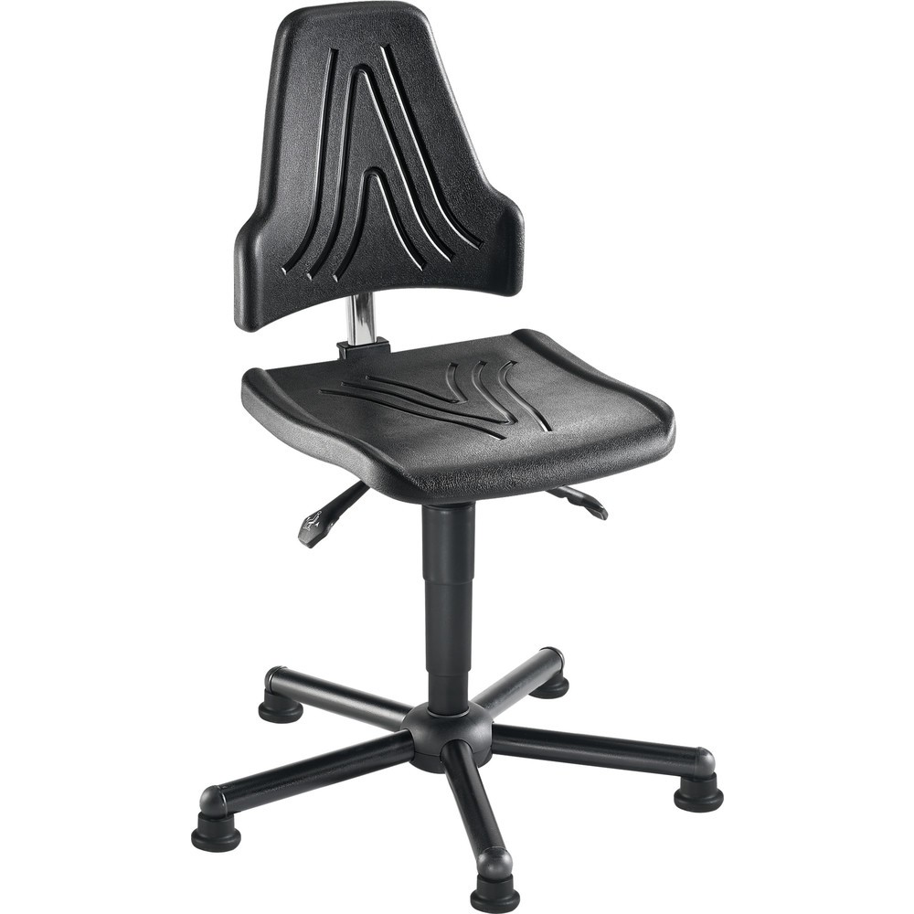 Numéro de l'image du produit 1: Chaise de travail pivotante meychair Workster Komplex XXL ESD, mousse PU, patins