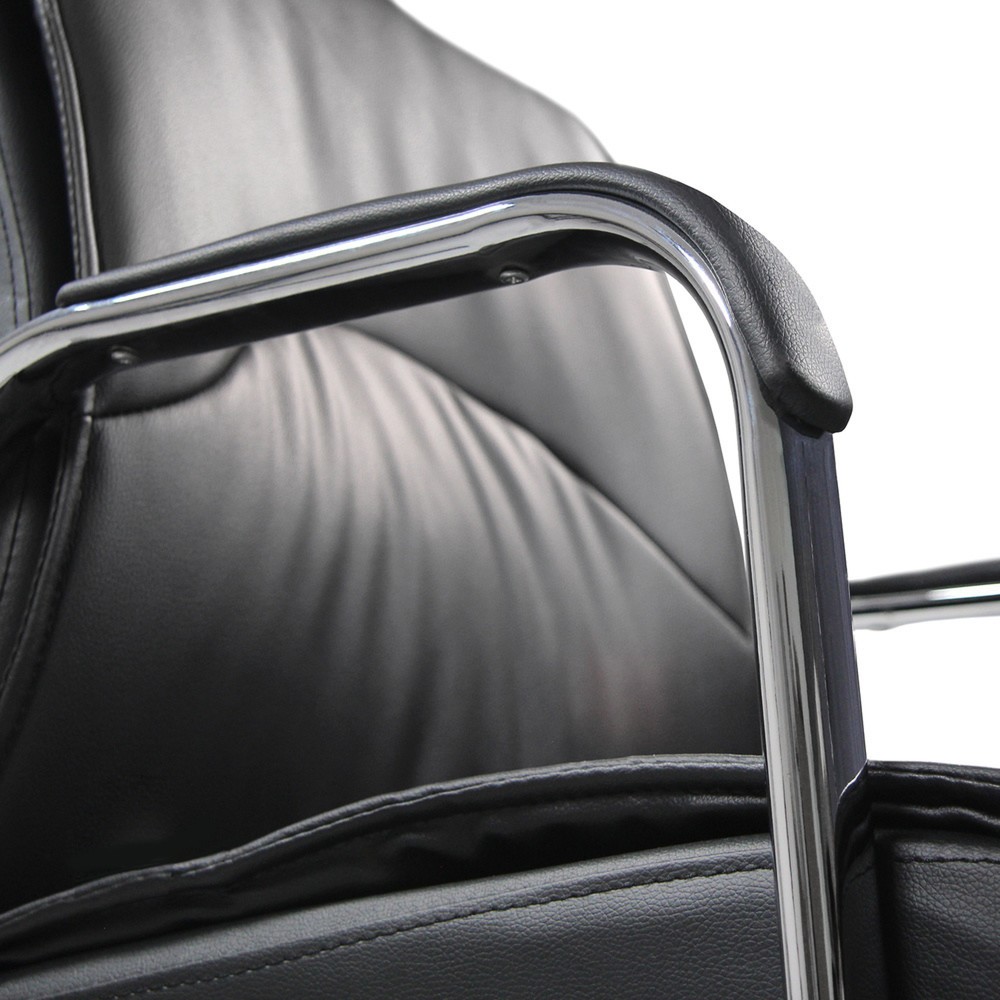 Numéro de l'image du produit 2: Chaise-visiteur / chaise de conférence hjh OFFICE SOVRANO V similicuir, noir