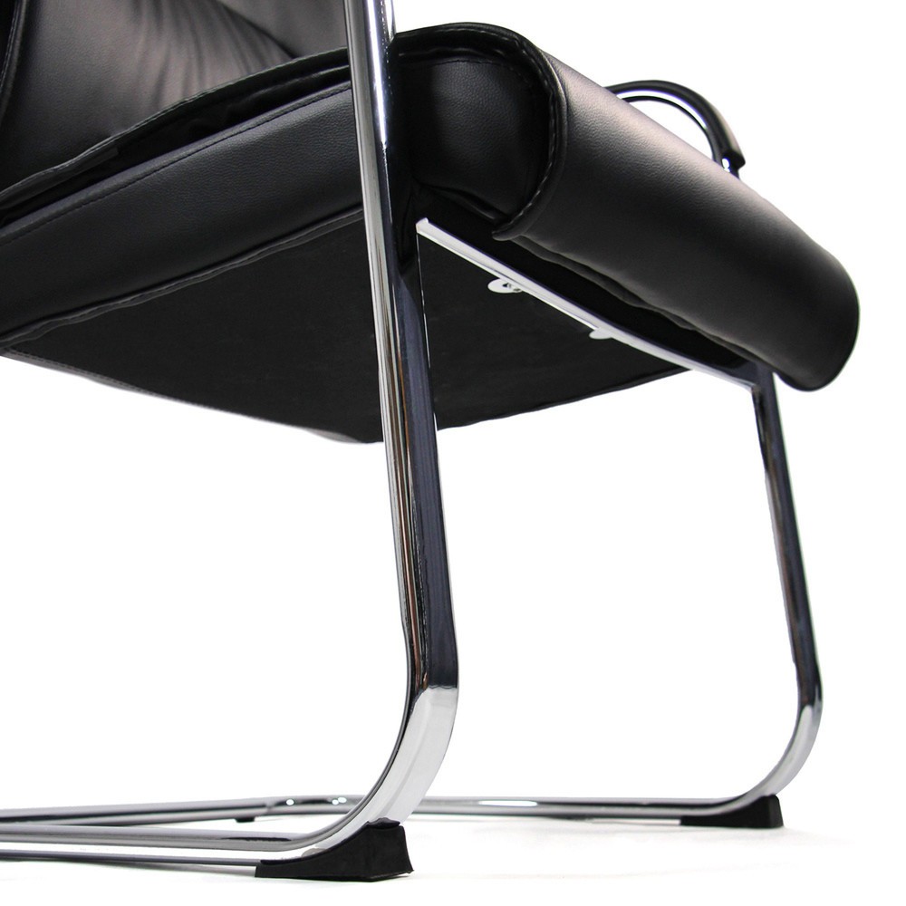 Numéro de l'image du produit 3: Chaise-visiteur / chaise de conférence hjh OFFICE SOVRANO V similicuir, noir