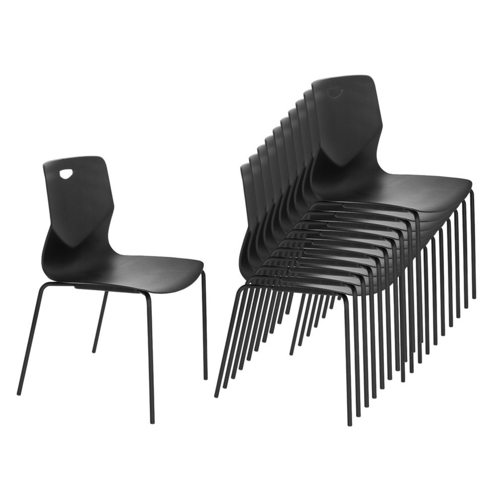 Numéro de l'image du produit 8: Chaise-visiteur / chaise de conférence hjh OFFICE T36 V, noir