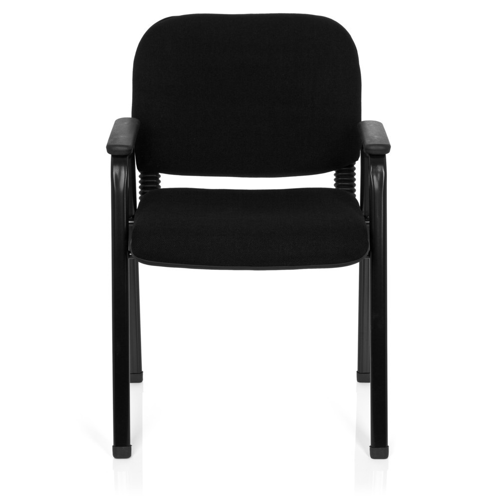 Numéro de l'image du produit 1: Chaise-visiteur hjh OFFICE XT 650, noir/noir