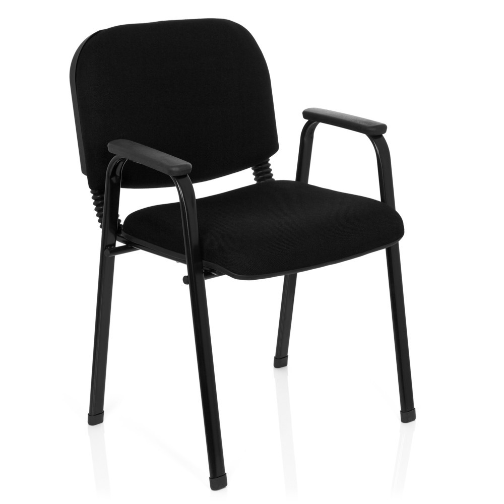 Numéro de l'image du produit 2: Chaise-visiteur hjh OFFICE XT 650, noir/noir