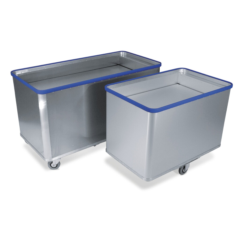 N° de l'image du produit 2 : Chariot à plateau sur ressort en aluminium, volume 380 litres