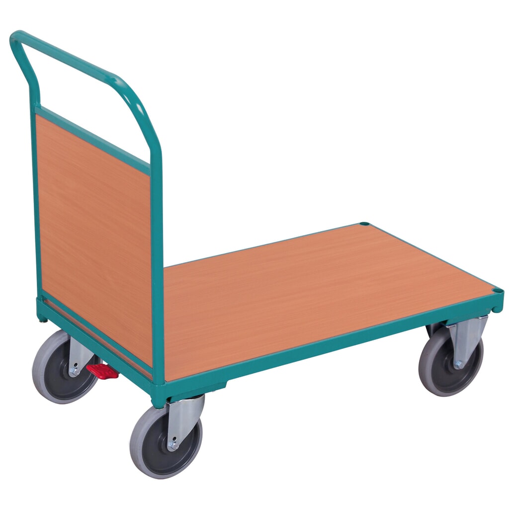Chariot à plate-forme Ameise® avec paroi avant, surface de chargement l x P 500 x 880 mm Illustration du produit: Chariot à plate-forme Ameise® avec paroi avant, surface de chargement l x P 500 x 880 mm