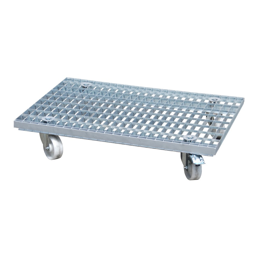 Illustration du produit: Chariot à roulettes grillagé Bauer® GRW-III, galvanisé à chaud