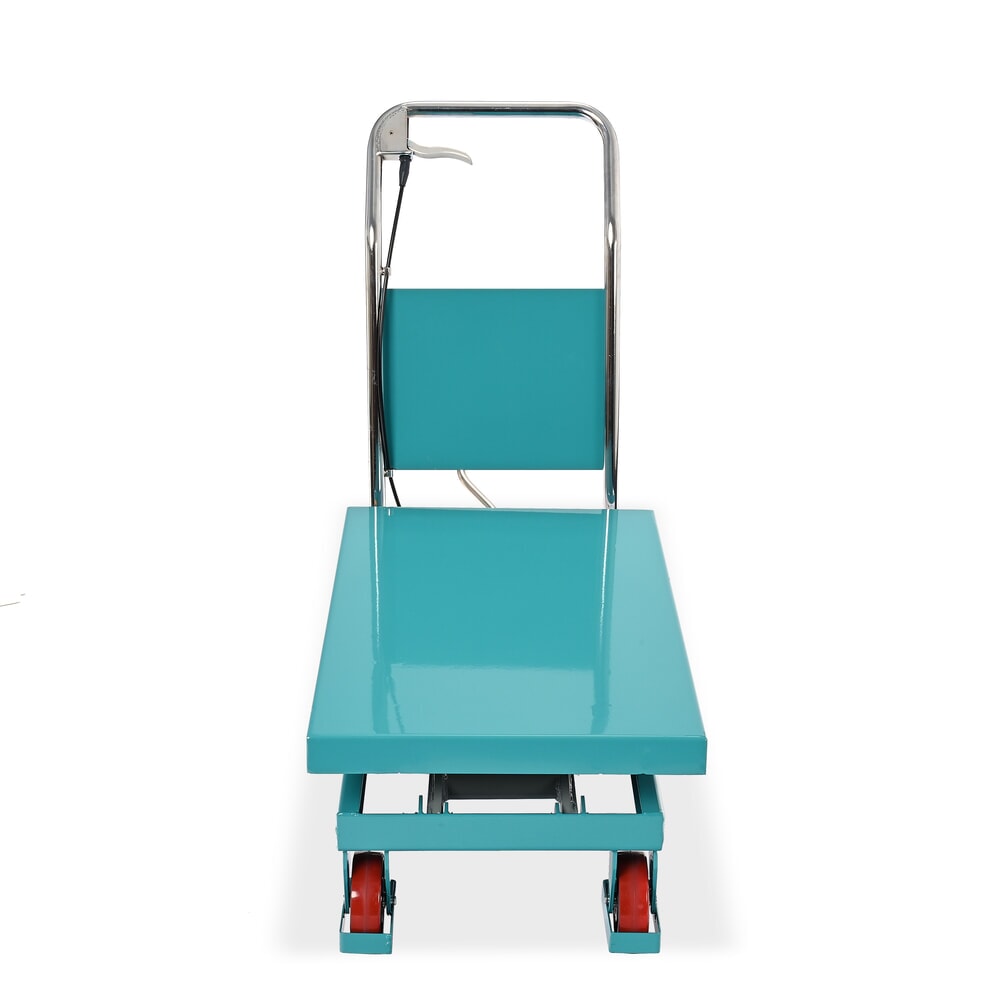 Chariot à table élévatrice à ciseaux Ameise®, arceau fixe, capacité de charge 500 kg, 850 x 500 mm N° de l'image du produit 2 : Chariot à table élévatrice à ciseaux Ameise®, arceau fixe, capacité de charge 500 kg, 850 x 500 mm