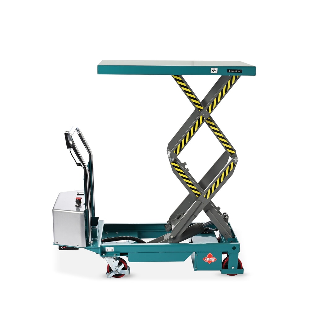 Numéro de l'image du produit 6: Chariot à table élévatrice à doubles ciseaux Ameise® LTT 0.35, électrique, capacité de charge 350 kg, plate-forme de 910 x 500 mm