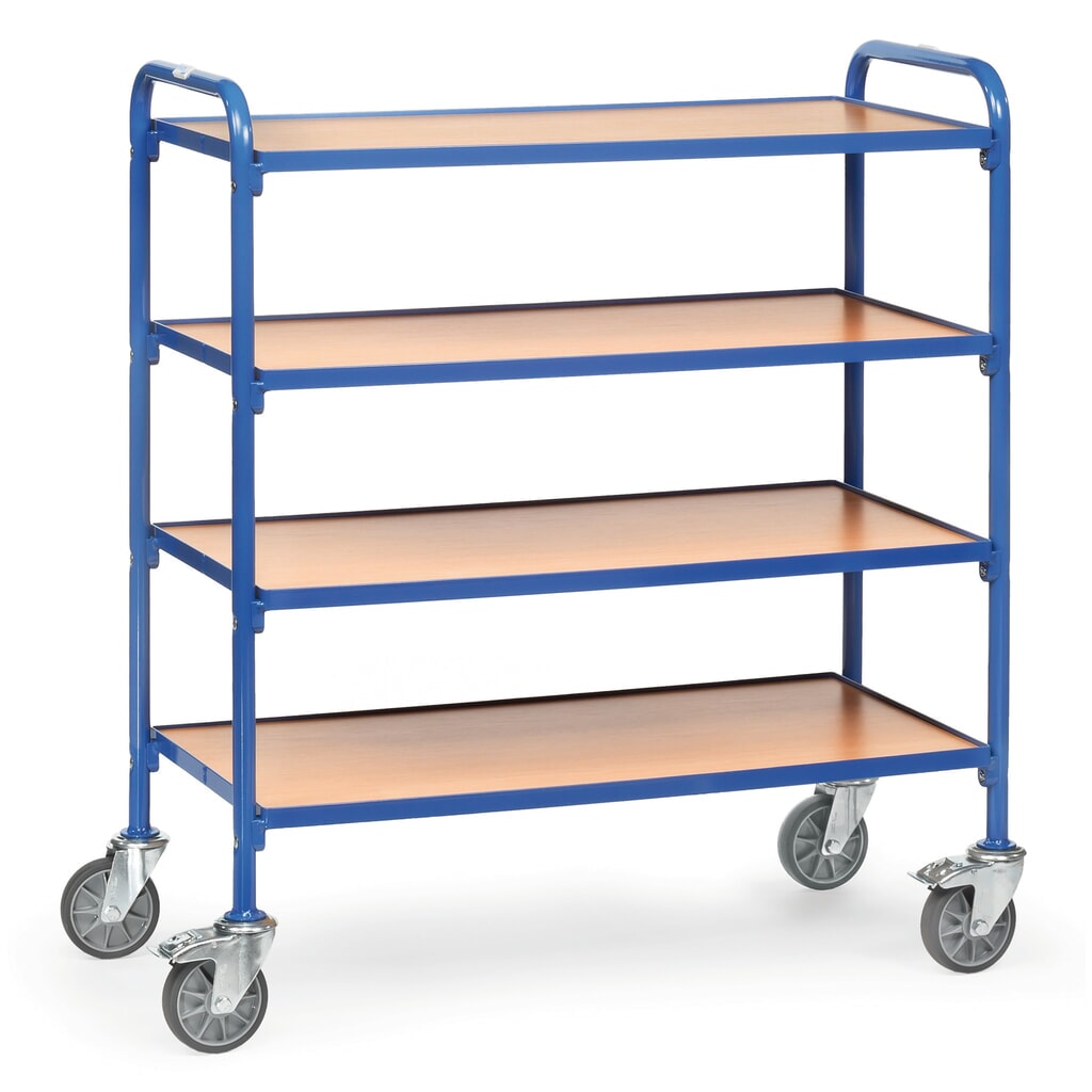 Chariot à usage multiple pour bacs à bec fetra®, avec plaques de fond de 940 x 470 mm Illustration du produit: Chariot à usage multiple pour bacs à bec fetra®, avec plaques de fond de 940 x 470 mm