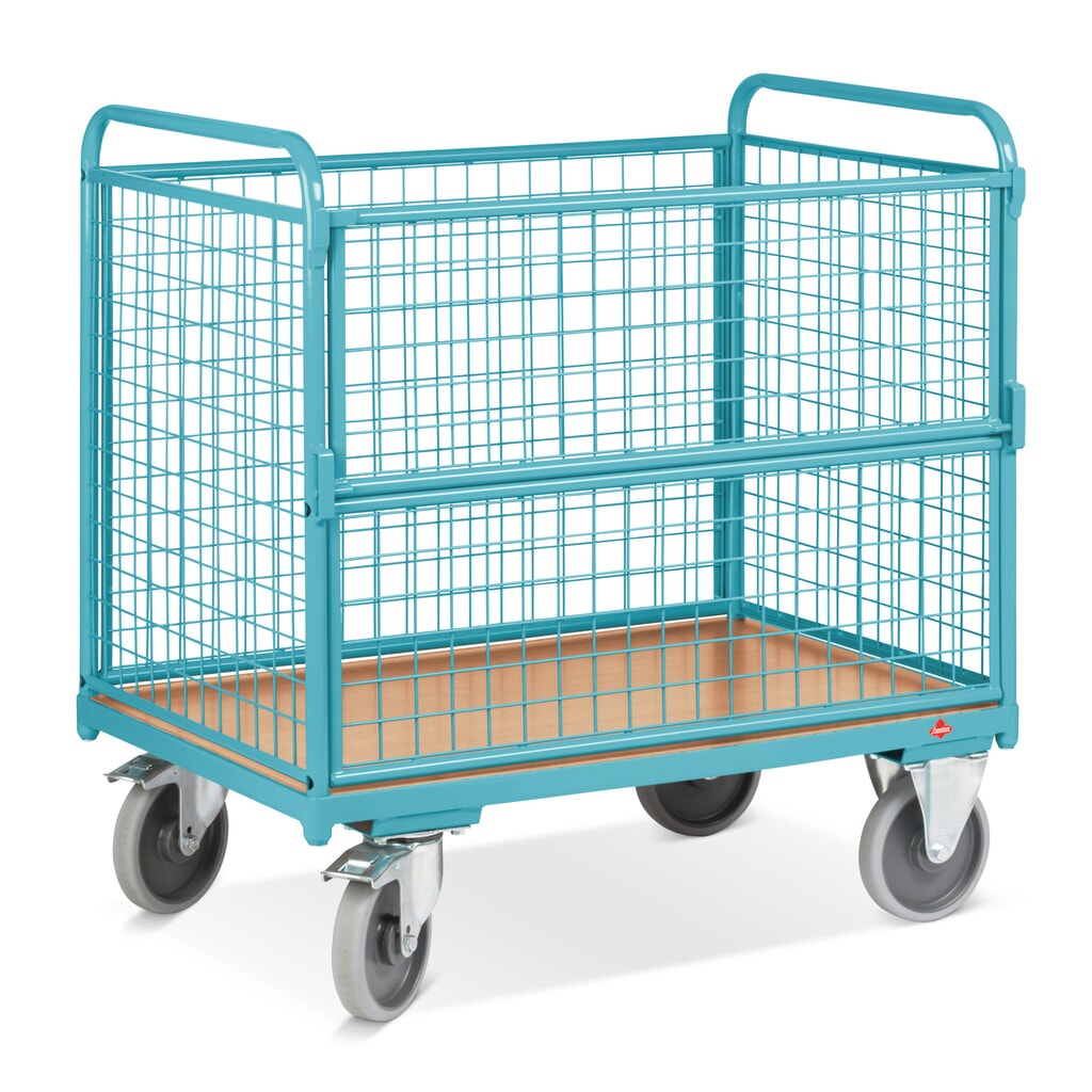 N° de l'image du produit 3 : Chariot-caisse Ameise® à parois grillagées, surface de chargement 1 000 x 645 mm