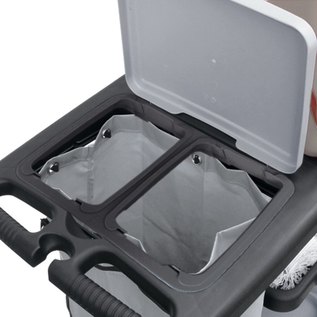 N° de l'image du produit 3 : Chariot de ménage, 2 seaux de 17 litres + 4 de 4 litres