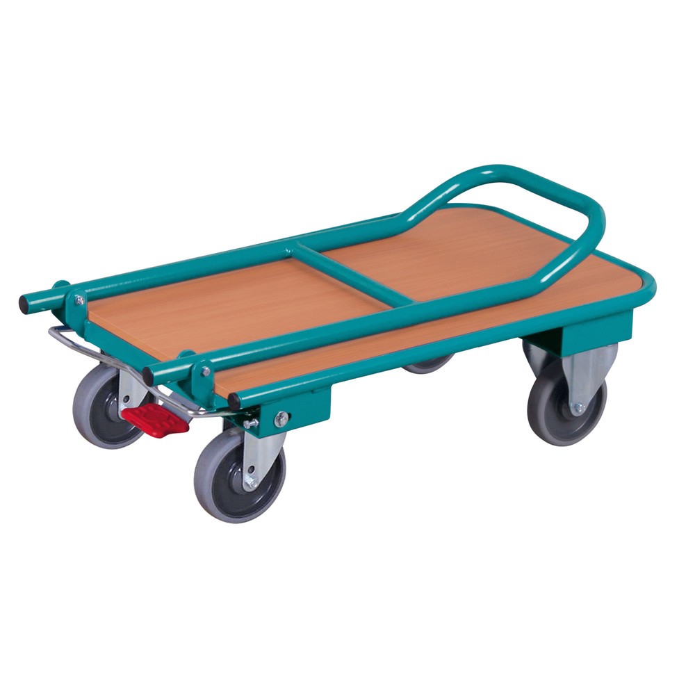 Numéro de l'image du produit 3: Chariot de transport Ameise®, pliable, capacité de charge 250 kg, plate-forme de chargement l x P 600 x 900 mm