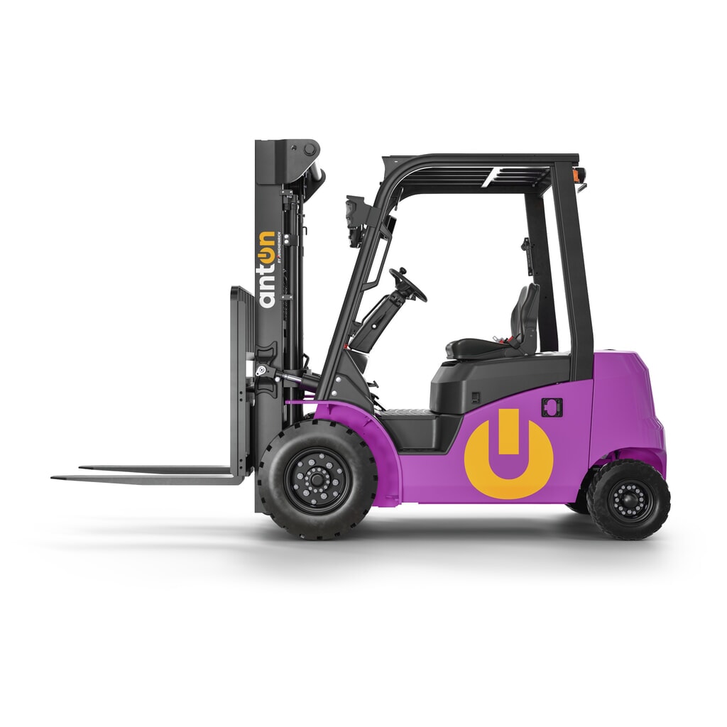 AntOn by Jungheinrich chariot élévateur électrique CBH 2.5 avec mât télescopique double, hauteur de levage 3 300 mm, capacité de charge 2.500 kg, y compris chargeur externe 80 V, 100 A, CEE, 5 broches N° de l'image du produit 3 : AntOn by Jungheinrich chariot élévateur électrique CBH 2.5 avec mât télescopique double, hauteur de levage 3 300 mm, capacité de charge 2.500 kg, y compris chargeur externe 80 V, 100 A, CEE, 5 broches