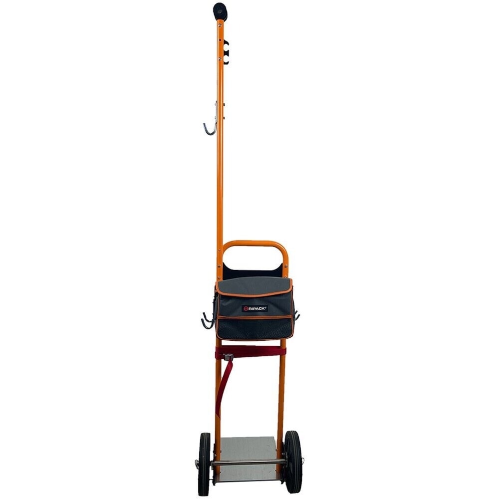 Numéro de l'image du produit 2: Chariot porte-bouteille de gaz pour pistolet de rétraction RIPACK® 3000, orangé jaune