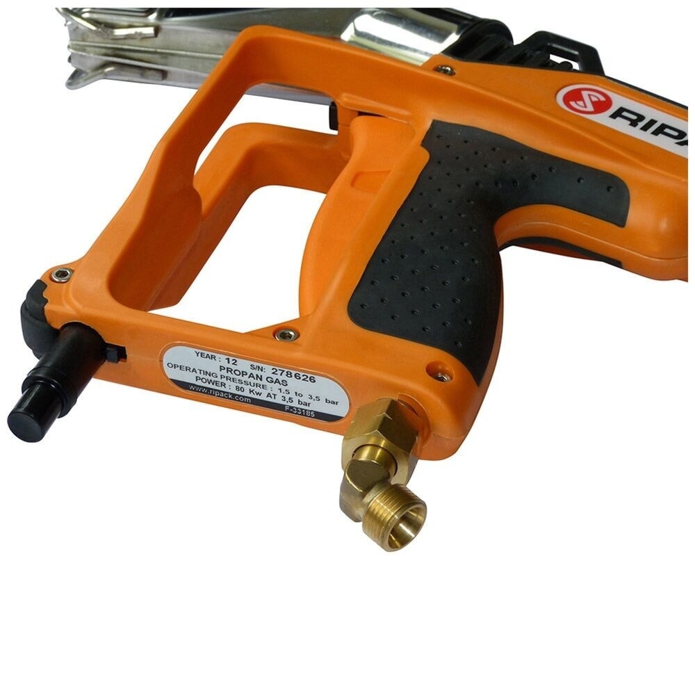 Numéro de l'image du produit 4: Chariot porte-bouteille de gaz pour pistolet de rétraction RIPACK® 3000, orangé jaune