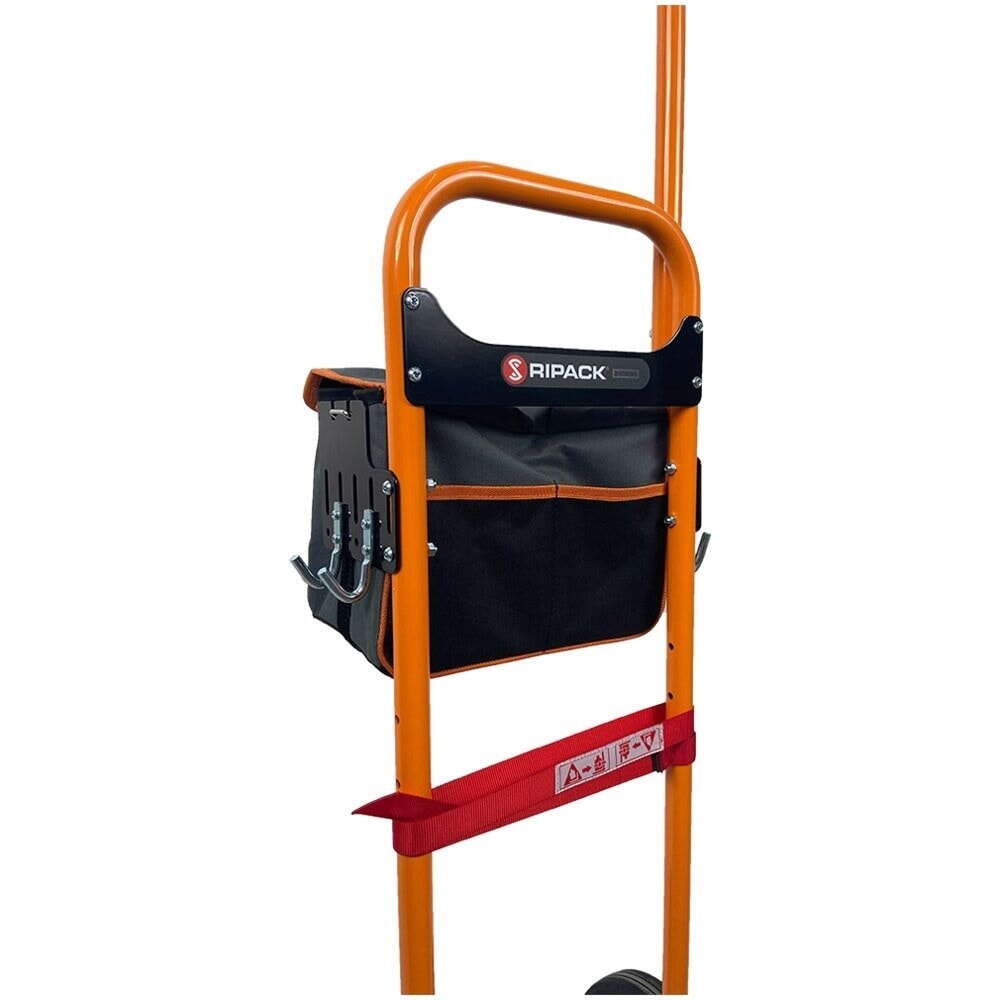 Numéro de l'image du produit 5: Chariot porte-bouteille de gaz pour pistolet de rétraction RIPACK® 3000, orangé jaune