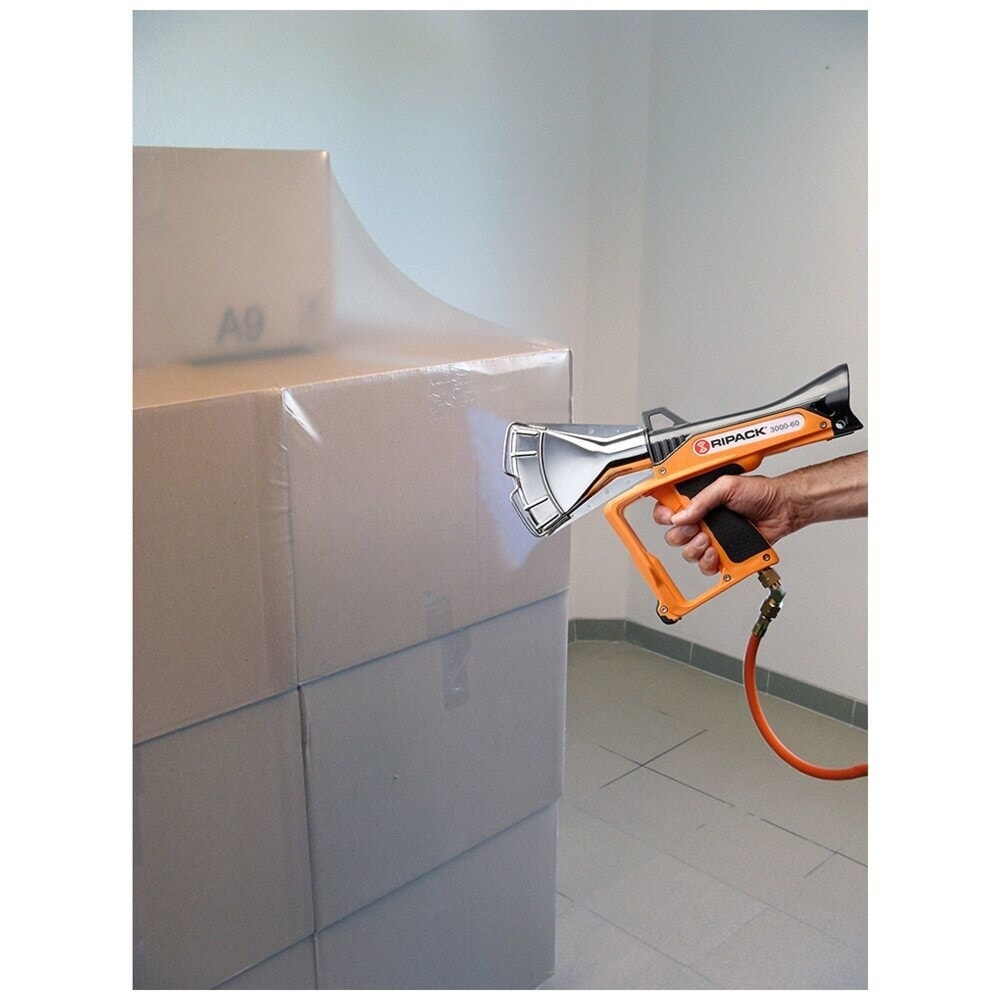 Numéro de l'image du produit 6: Chariot porte-bouteille de gaz pour pistolet de rétraction RIPACK® 3000, orangé jaune