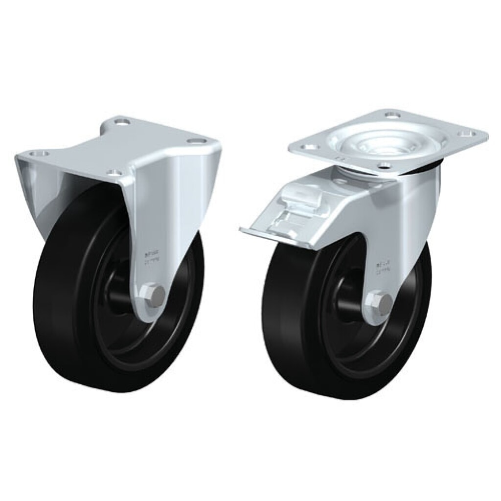 N° de l'image du produit 4 : Chariot de chargement CNC Bedrunka+Hirth, avec 4 plateaux porte-outils, H x l x P 1 450 x 990 x 610 mm, gris clair, bleu clair